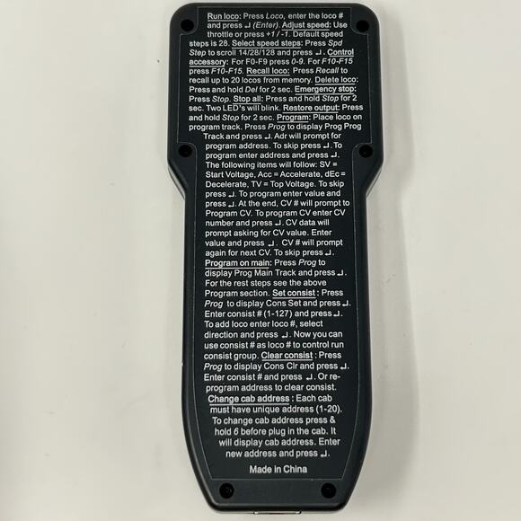 MRC Prodigy Express DCC Handheld Controller and Cable 1408 Model Railroad Train - Picture 3 of 3